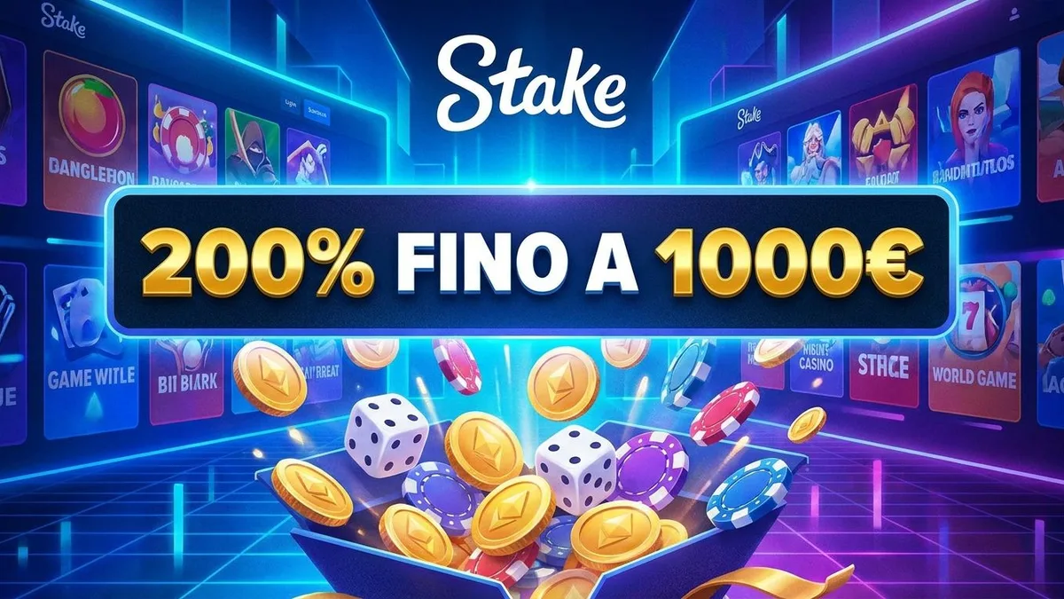 Stake bonus di benvenuto