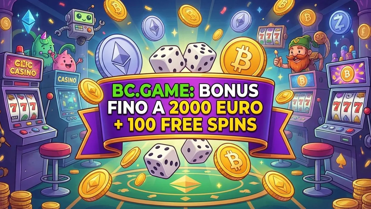 BCGame bonus e free spins