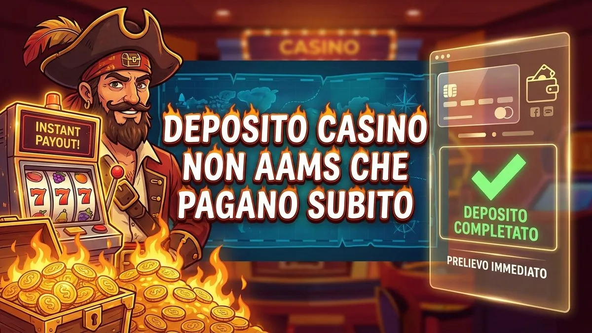 Casino Non AAMS Che Pagano Subito slot e deposito